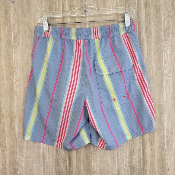 Vineyard Vines Swim Trunks Shorts Mens XS Lined Striped Preppy Beach Vacation - Picture 2 of 12